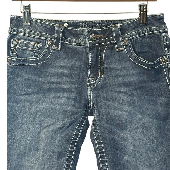 Miss Me Bermuda Denim Shorts, Size 28 - Picture 6 of 8